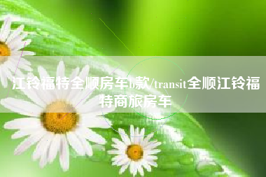 江铃福特全顺房车b款/transit全顺江铃福特商旅房车