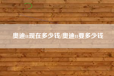 奥迪tt现在多少钱/奥迪tt要多少钱