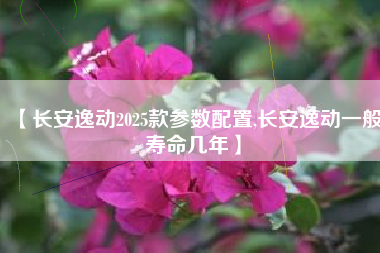 【长安逸动2025款参数配置,长安逸动一般寿命几年】