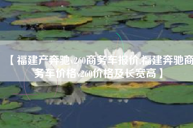 【福建产奔驰v260商务车报价,福建奔驰商务车价格v260价格及长宽高】