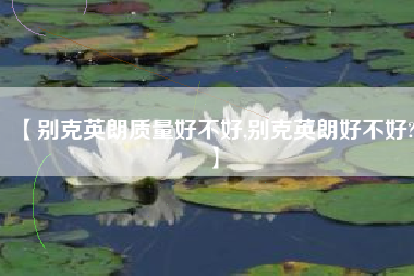 【别克英朗质量好不好,别克英朗好不好?】