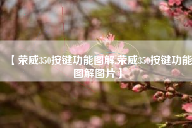 【荣威350按键功能图解,荣威350按键功能图解图片】
