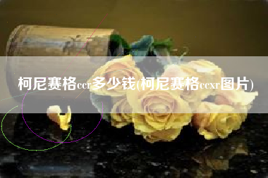 柯尼赛格ccr多少钱(柯尼赛格ccxr图片)