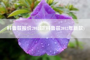 科鲁兹报价2012款(科鲁兹2012年新款)