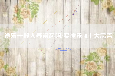 途乐一般人养得起吗/买途乐40十大忠告 途乐一般人养得起吗/买途乐40十大忠告