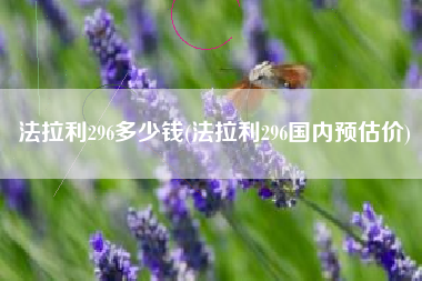 法拉利296多少钱(法拉利296国内预估价)